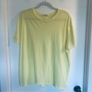 We‎ The Free, Free People Yellow Short Sleeve Tee